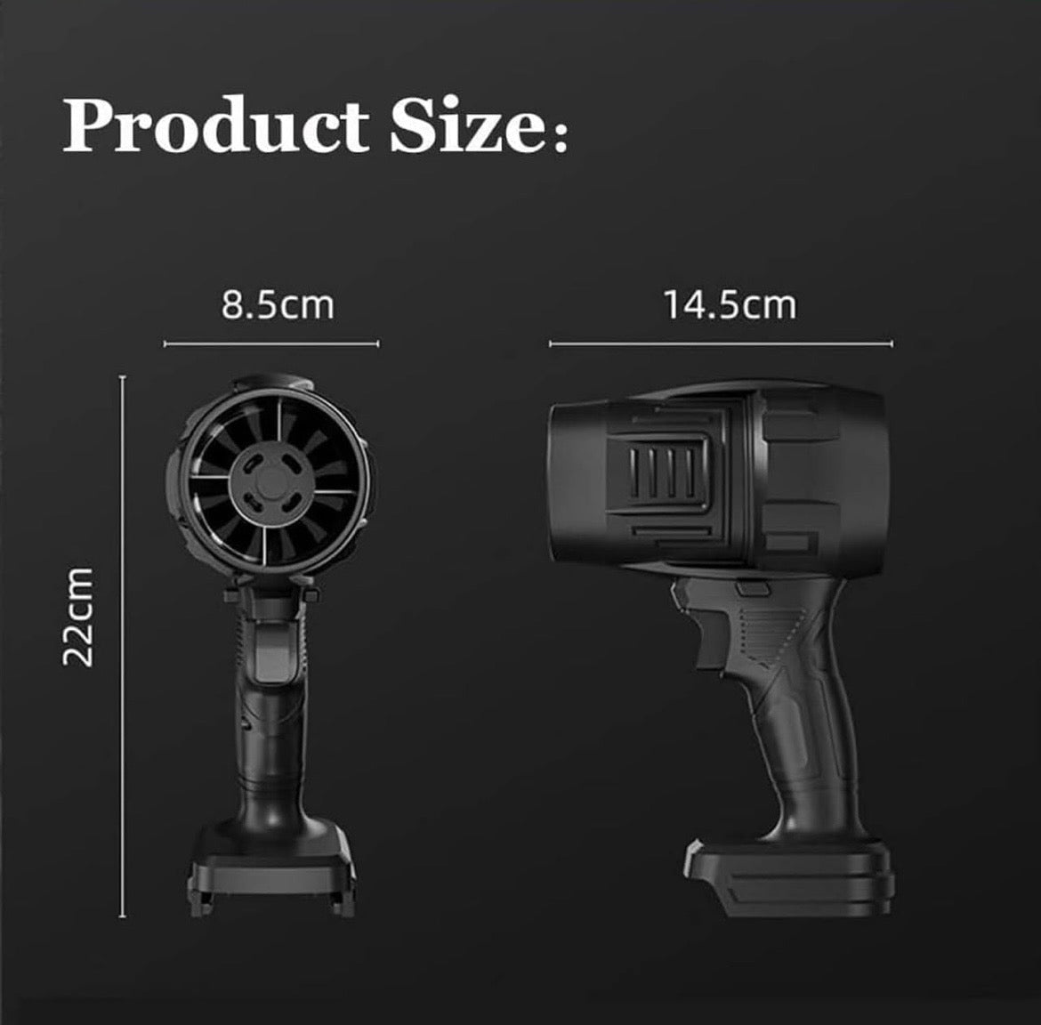 CORDLESS TURBO AIR BLOWER SYSTEM